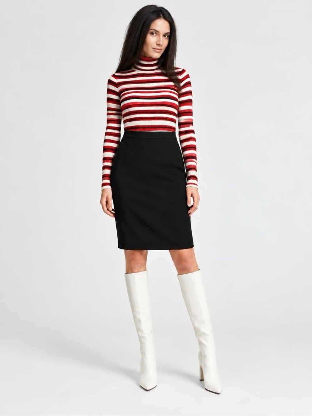 Prada Black Pencil Skirt